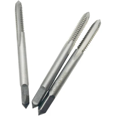 3pcs 10-24 Tap 10x24 UNC Thread 3 Flutes Right Hand 10 - 24 Tap Set HSS 10 x 24 - Image 1 of 4