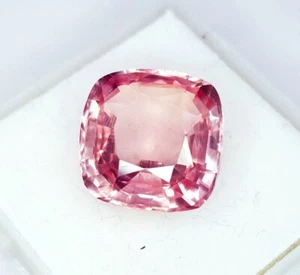 Gemas de morganita transparente certificadas por morganita natural de 10,17 quilates de piedras preciosas sueltas - Imagen 1 de 10