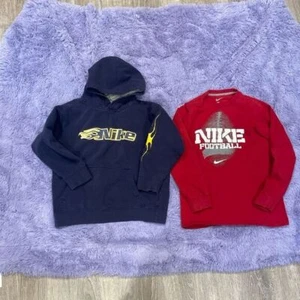 Boy's Nike Hoodie and Long Sleeve Bundle Size Medium 10/12 - Picture 1 of 5