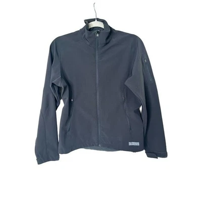 REI Mujer Talla Pequeña Softshell Forrado de Vellón Chaqueta Cremallera Completa Abrigo Gris Exterior Foto 1 de 4