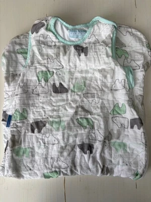 Saco de Dormir Grobag Para 18-36 Meses 1 Tog Muselina Colores Neutros Oso Polar Foto 1 de 4
