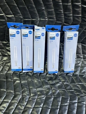 5 Philips Appliance Bulb 40W Clear Intermediate Base T6.5 Light Bulb 120 Volts - Image 1 of 3