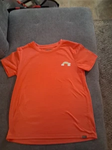 Girls Orange Eddie Bauer Shirt Size 14/16 - Picture 1 of 2