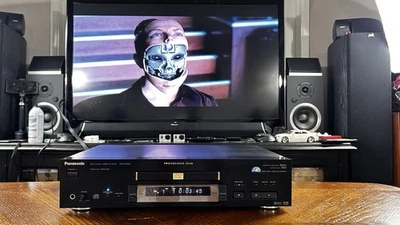 Panasonic DVD-RP91 Black Hi End Pro Grade DVD/CD Video Disc Japan DVD-Audio/R.C. - Image 1 of 4