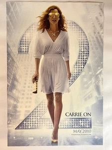 PÓSTER ORIGINAL DE CINE SEX AND THE CITY 2 27" X 40" DOBLE CARA DS 2010 - Imagen 1 de 1
