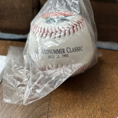 1993 All-Star Fan Fest 64th MIDSUMMER CLASSIC Souvenir Baseball ⚾️ Baltimore - Image 1 of 2