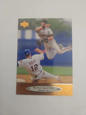 Royce Clayton 1996 Upper Deck #198 San Francisco Giants - Image 1 of 2