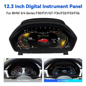 Digital Instrument Speedometer Cluster For BMW 3 4 Series F30 F31 F32 F36 320i - Picture 1 of 10