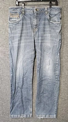 Prana Axiom Jeans Mens 36X34 (36X31) Blue Stretch Denim - Image 1 of 4