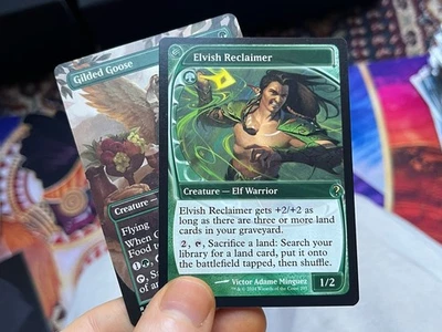 ELVISH RECLAIMER FUTURE SIGHT MYSTERY BOOSTER 2 + Gilded Goose NM Mtg (2259) - Image 1 of 2