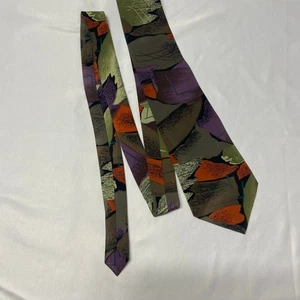 Corbata Peachick Otoño Colores Tierra 100% Poliéster 60" X 4" Excelente Usada en Excelente Excelente Excelente Condición - Imagen 1 de 6