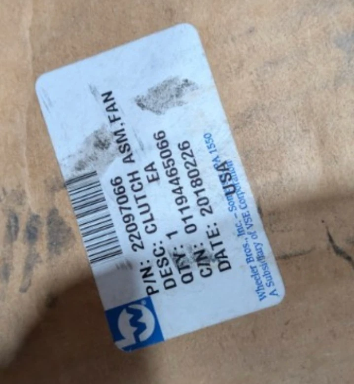 Genuine GM 1987-1993 Chevrolet GMC Astro LLV S10 Sonoma Syclone Clutch FAN CLUTC - Image 1 of 4