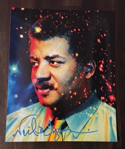 Foto firmada con autógrafo por el Dr. Neil Degrasse Tyson 8x10 ciencia astrofísico - Imagen 1 de 2