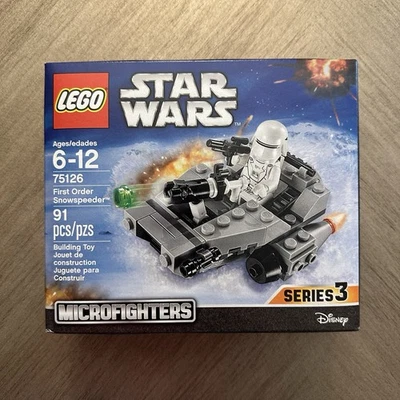 LEGO 75126 Star Wars First Order Snowspeeder Microfighter New Sealed - Image 1 of 2