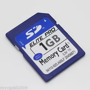 1GB SD Card non HC for Old Cameras, High Speed Secure Digital Memory Card - Picture 1 of 2