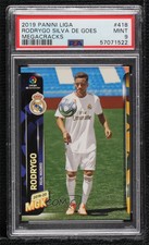 2019 Panini Megacracks MGK La Liga Nuevos Fichajes Rodrygo PSA 9 MINT Rookie RC