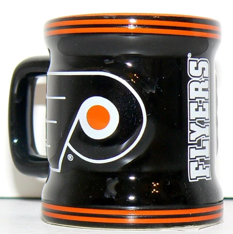 Philadelphia Flyers 2oz Sculpted Ceramic Shot Glass Cover