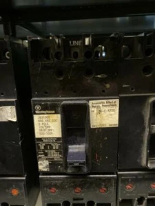 Westinghouse JB3100Y Circuit Breaker 600v 100a 3 Pole - Picture 1 of 1