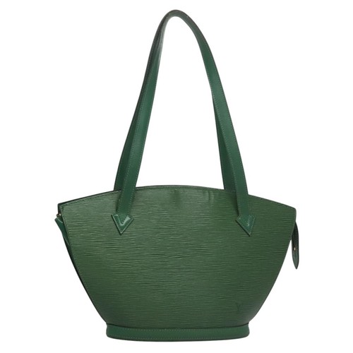 LOUIS VUITTON（LV） Borsa lunga Louis Vuitton Epi Saint Jacques Poignees verde M52334 LV originale 105604