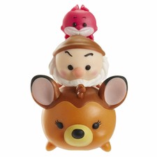 Disney Tsum Tsum 3-Pack Figures - Cheshire Cat, Grumpy, Bambi - Series 2 - New