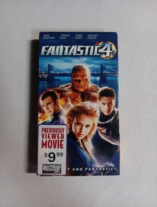 Fantastic 4 (VHS, 2005) Rare HTF Late Release Fox Marvel Comics Jessica Alba - Picture 1 of 6