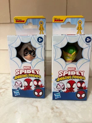 NUEVO Disney Marvel Spidery y sus increíbles amigos Electro y Gato Negro Figuras 4" Foto 1 de 4