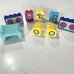 Yo Gabba Gabba Mega Bloks Lot 2009 Pieces Parts Replacement - Picture 1 of 4