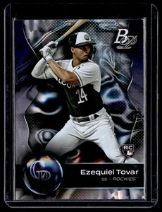 2023 Bowman Platinum Ezequiel Tovar Rookie Colorado Rockies #63 - Picture 1 of 2