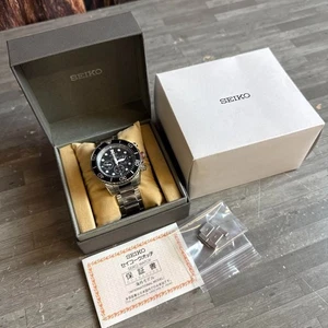 SEIKO Chronograph Quartz SSC015P1 Overseas Model Mens Watch Analog Timepiece - Picture 1 of 12