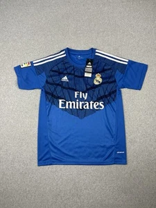 Maglia Calcio Real Madrid Uomo S Blu 2014-15 Home Futbol Adidas Climacool - Foto 1 di 10