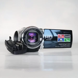 Sony Handycam HDR-CX210E Camcorder Video Recorder High Definition, Case, SD Card - Picture 1 of 20