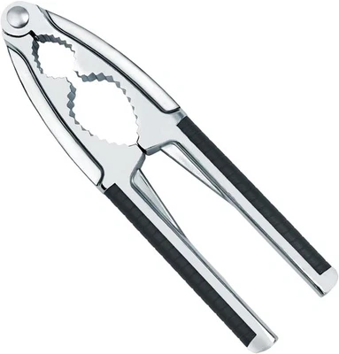 Nutcracker Stainless Steel Walnut Cracker Heavy Duty with Non-Slip Handle Walnu - Image 1 of 4