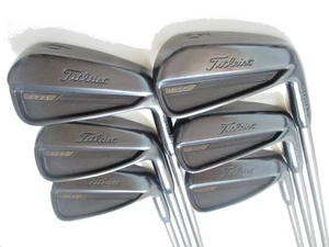 ◼️6pcs◼️ Titleist T100 BLACK 2025 Iron Set 6clubs 5-9,P Shaft NS PRO MODUS 115 S - Picture 1 of 10