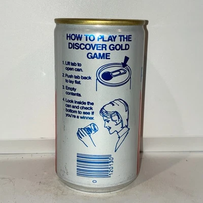 1980-е Pepsi Cola банка с газировкой «Откройте для себя золото» конкурс - Изображение 1 из 4