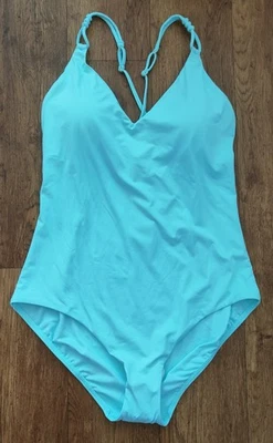 MARKS & SPENCER M&S Plunge V-Neck Swimsuit UK 16/22/24 LONG