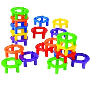 Ring Builders Stacking Toys, 96-Piece STEM Building Set for Kids Ages 18 Mont... - Bild 1 von 1
