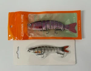 Fishing Lures-Jointed Segment Swimbaits-Bait Wobblers-Crankbait-Fishing Lure #17 - Picture 1 of 7
