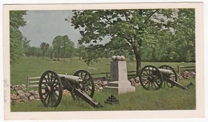 Vintage American Oil Company Promo GETTYSBURG National Park Unused Postcard - Picture 1 of 2
