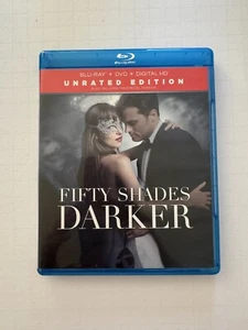 Fifty Shades Darker, Blu-ray + DVD, Unrated Edition, 2017 Charity DS44 - Picture 1 of 2