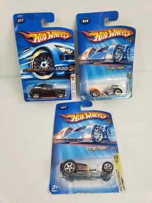 2005 Hot Wheels Faster Than Ever First Editions Flattery, Low Carbs, Realistix - Image 1 of 4