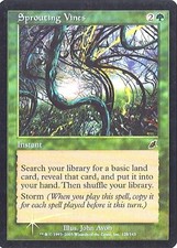 Sprouting Vines  FOIL Scourge  MtG LP