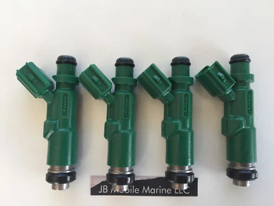 4 INYECTORES DE COMBUSTIBLE DENSO PARA TOYOTA SCION 1.5L L4 23250-21020 Foto 1 de 4