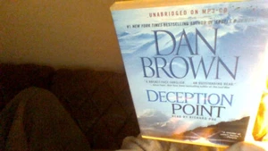 Deception Point -unabridged 17 hours mp3 cd audiobook -2 discs vgc -richard poe - Picture 1 of 5