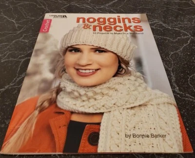 DH16 LEISURE ARTS 2010, NOGGINS & NECKS CROCHET PATTERN LEAFLET - Image 1 of 2