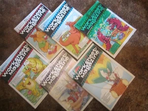 *UNUSED* Lot of WORKSHEET MAGAZINE 1988-1992 Grades 2-3 Homeschool [Z141c] - Picture 1 of 2
