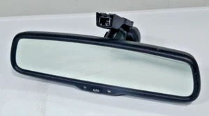 2012-2015 LEXUS LX570 INTERIOR REAR VIEW MIRROR W/ LANE ASSIST CAMERA BLACK OEM - Picture 1 of 5