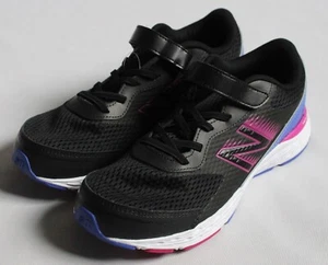 New Balance Youth Size 6W 680 V6 Bungee Black Magenta Pop H&L Shoes YA680BP6 - Picture 1 of 8