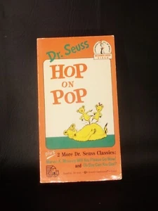 Dr Seuss Hop On Pop VHS Video Tape Marvin k Mooney Oh Say Can You Say - Picture 1 of 4