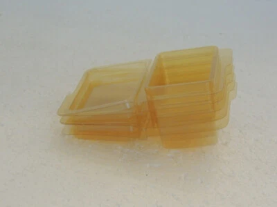 5 pc  Pack Small Plastic Bead Storage Containers Mini Case yellow 2 1/2 inch - Image 1 of 4
