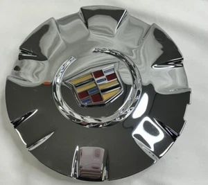 4pcs 2015-2020 Cadillac Escalade Chrome Center Hub Cap OEM GM NEW 22906847 - Picture 1 of 9